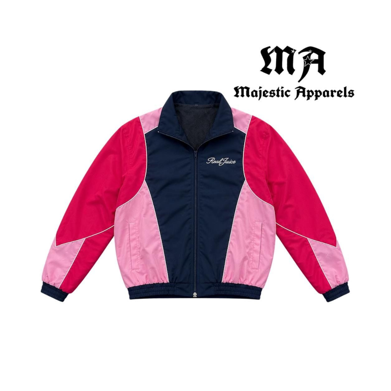 Custom Mens Contrast Panel Tracksuit Set - Lightweight Athletic Sports Jacket and Shorts Suit