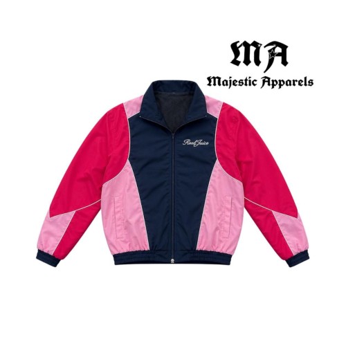 Custom Mens Contrast Panel Tracksuit Set - Lightweight Athletic Sports Jacket and Shorts Suit