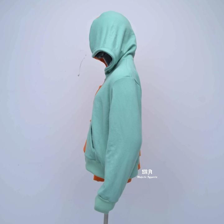 Premium Quality Custom Mens Hoodie 2 Tone Zip Up PC Cotton hoodie
