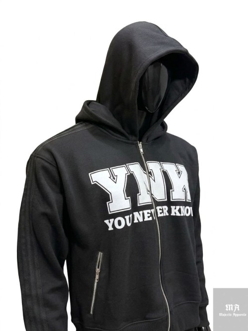 Premium Quality Custom Logo Tracksuit Zip Up Hoodies Front On Screen printing & Wide Leg Sweatpants