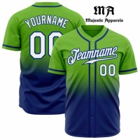 Majestic Apparels Wholesale Custom Baseball Jerseys | Sublimated Team Uniforms