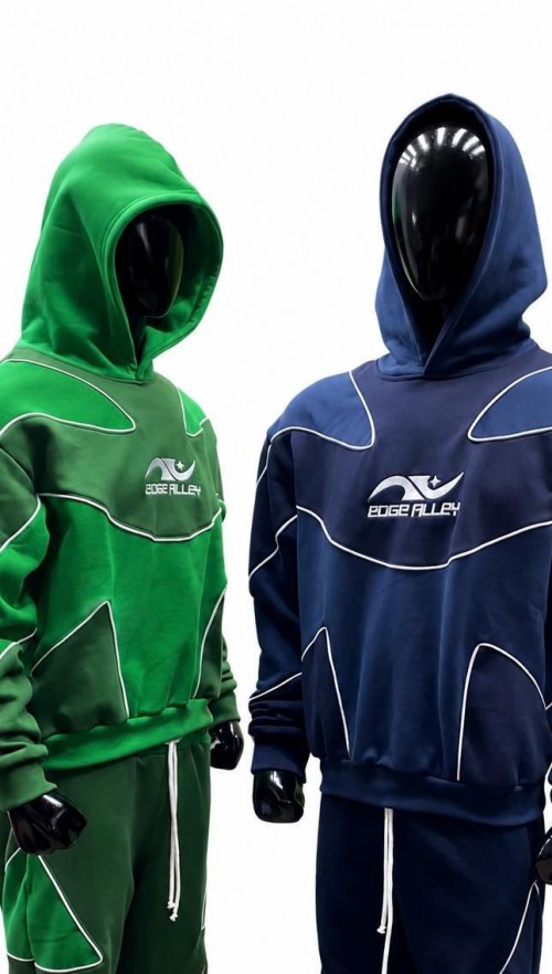 Premium Quality Custom Mens Premium Tracksuit sets with contrast Piping Panels design